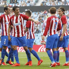 Vigo ya fue hace un año la salida de la crisis del Atlético de Madrid