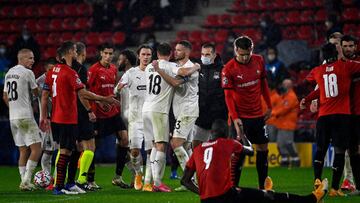 La UEFA abre un expediente al Rennes porque el público no respetó distancias
