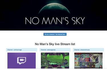 Cómo ver en directo las aventuras de los mejores jugadores de No Man´s Sky