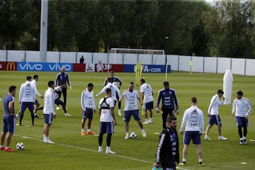 Bronnitsy, 11 junio 2018, Rusia
Copa Mundial Rusia 2018
Entrenamiento de la Seleccion Argentina en Bronnitsy.

Foto Ortiz Gustavo
