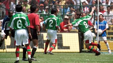 México y las goleadas a Jamaica en juegos oficiales