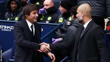 Conte se deshace en elogios hacia Pep Guardiola: "Es el mejor"