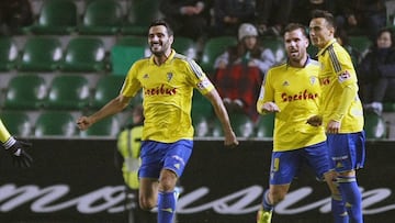 Güiza, jugador del Cádiz