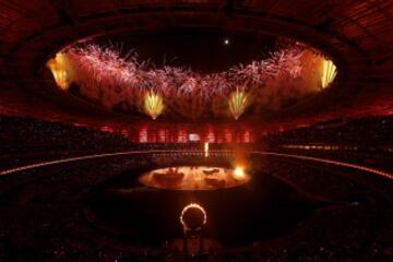 La ceremonia de clausura de los Juegos Europeos de Bakú