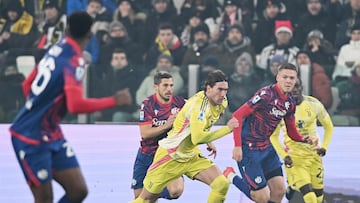 La Juve evita el desastre en el 92′