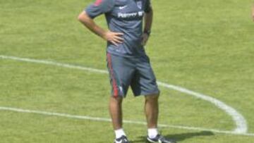 17/07/14 PRETEMPORADA ATHLETIC DE BILBAO ENTRENAMIENTO
 VALVERDE ENTRENADOR