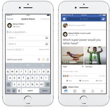 Tus amigos te ayudarán a elegir con las nuevas encuestas de Facebook