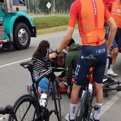 Egan Bernal sufre accidente en Gachancipá y es operado