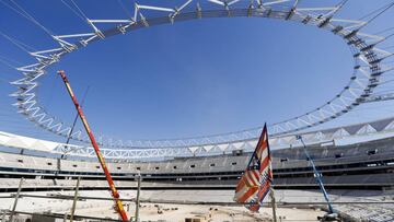 Aspecto del estadio Wanda Metropolitano.