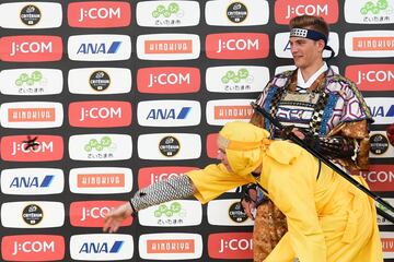 Chris Froome, el ninja amarillo de Saitama