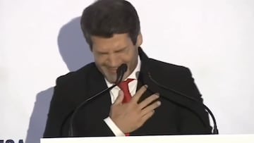 El líder de la ultraderecha en Portugal se desploma en mitad de un mitin