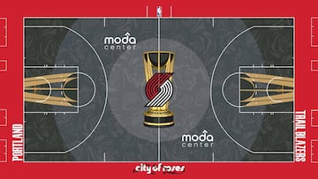 Las espectaculares canchas de los 30 equipos para la Emirates NBA Cup 2024