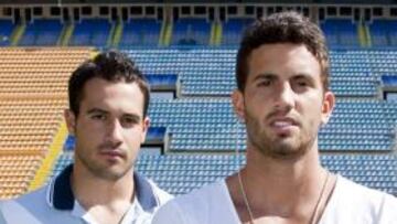 <b>SIN MIEDO. </b>Musacchio y Mario saldrán hoy a parar a Ribery y Mario Gómez.