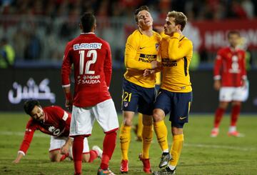 Kevin Gameiro scored a second half hat trick to turn the game around for Atleti.