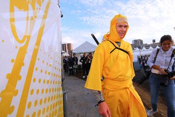 Chris Froome, el ninja amarillo de Saitama