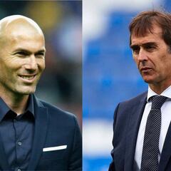 Lopetegui, 4 derrotas en 11 partidos; Zidane necesitó 58...