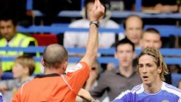 <strong>FERNANDO TORRES, EXPULSADO.</strong>