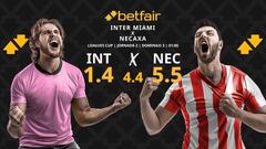 Inter Miami vs. Club Necaxa: horario, dónde ver, pronósticos y clasificación