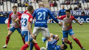 Oviedo 0-0 Sporting: resultado y resumen del derbi asturiano