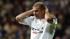 Zidane struggled against Eibar as a player