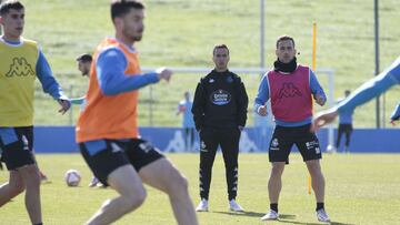 Borja JIménez confía en la reacción del Deportivo.