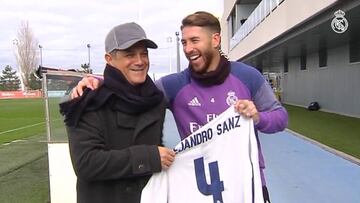 La broma entre Alejandro Sanz y Ramos: ?qu¨¦ se dijeron?
