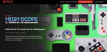 High Score: El mundo de los videojuegos llega el 19 de agosot con subt赤tulos en castellano.