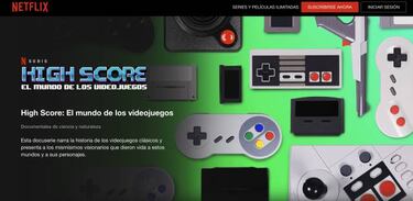 Netflix anuncia el estreno de High Score, una serie documental sobre videojuegos