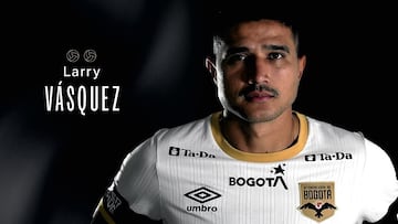 Larry Vásquez, nuevo jugador de Internacional de Bogotá
