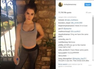 McKayla Maroney, de la gimnasia a encender las redes