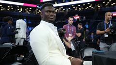 Zion Williamson, durante el draft