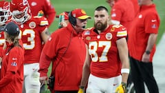 What did Kansas City Chiefs tight end Travis Kelce say about his sideline argument with head coach Andy Reid?