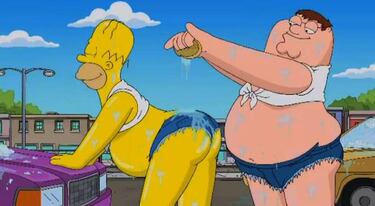 Respuestas indignadas al ‘crossover’ entre ‘Los Simpson’ y ‘Padre de familia’