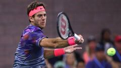 Épico Del Potro: remonta un 0-2 ante Thiem con fiebre