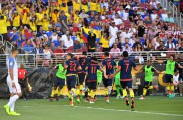 Imágenes de USA - Colombia de la Copa América 2016