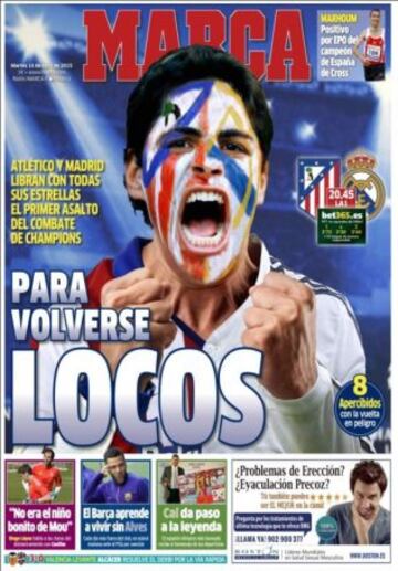 Portadas de la prensa deportiva