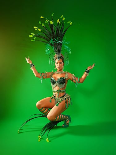 El ensayo, además de rescatar un ícono del Carnaval, reforzó el protagonismo de Virginia Fonseca como figura central de la folia en 2026, año en el que ejercerá como Rainha de Bateria de la Grande Rio.