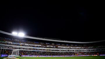General View Stadium during the 12th round match between Queretaro and Mazatlan FC as part of the Liga BBVA MX, Torneo Clausura 2025 at La Corregidora Stadium, on March 14, 2025 in Santiago de Queretaro, Mexico.