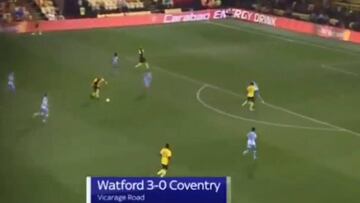 El futbolista venezolano de 22 años disputó su primer partido de la temporada y cerró la victoria de su equipo en la Carabao Cup ante el Coventry City.