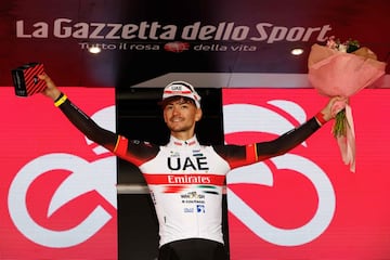 Alessandro Covi, ganador de la etapa de hoy.