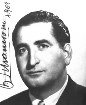 Benito Villamarín, ex presidente del Betis que da nombre al estadio