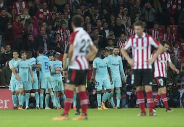 Athletic Club 0-2 Barcelona | Formidable partido del portero alemán que salvó a un Barça que sufrió de lo lindo en la segunda parte. Paulinho sentenció en el descuento.

