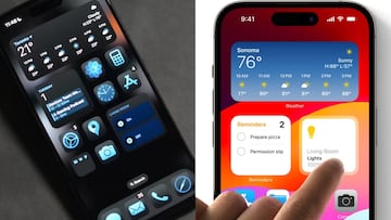 Widgets pantalla de bloqueo