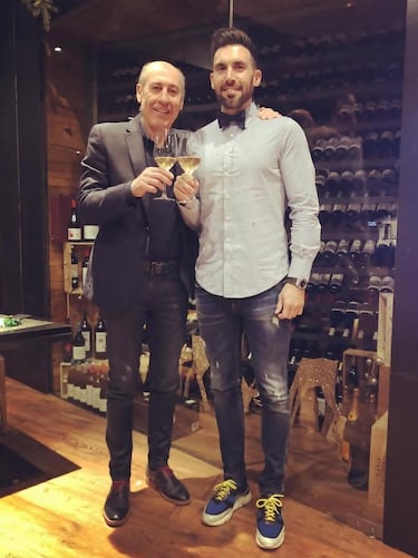 Manu Sarabia: “Mi hijo ya sabe más de fútbol que yo”