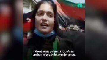 La mujer afgana: "Los talibanes deberían arrodillarse a nosotras"