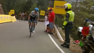 El ataque de Superman que lo pone de l&iacute;der en la Vuelta a Espa&ntilde;a