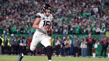 Quarterback Lawrence misses only his second ever NFL game after being drafted first overall by the Jaguars in 2021.