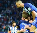 El Hertha Berlín bate al Schalke y el Mainz, al Augsburgo