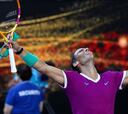Nadal sufre para vencer a Shapovalov, pero mira al 21