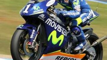 <b>ESPERA LO MEJOR.</b> Daniel Pedrosa espera que haya buen tiempo para que la moto pueda ser probada en sus mejores condiciones.